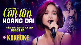 KARAOKE Con Tim Hoang Dại | Nhạc & Lời: Nguyễn Huy Điền