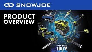 Snow Joe + Sun Joe iON100V Cordless Tool System Overview