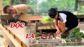 Chàng trai có khả năng tái hiện những căn nhà siêu cũ với kích thước siêu nhỏ - ĐỘC LẠ BÌNH DƯƠNG