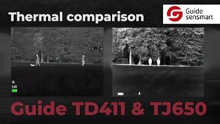 Guide TD411 LRF & Guide TJ650 LRF Thermal Comparison | Optics Trade In the Field