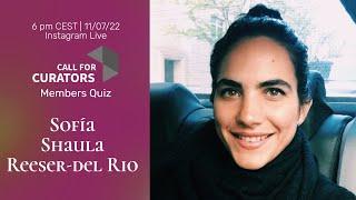 CFC Members Quiz: Sofía Shaula Reeser-del Rio