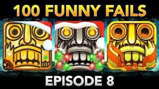 Temple Run 2 100 FUNNY FAILS (Episode 8) | Winter Toyland, Holiday Havoc, Dunhuang