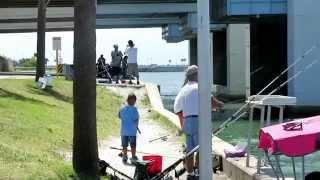 "Saltwater Fishing Paradise: Port Canaveral Shoreline Expedition"