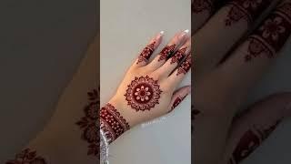 Gol tikki mehndi design...️️#mehndi #new #subscribe #viralvideo #henna #mehndidesign #eidmehndi