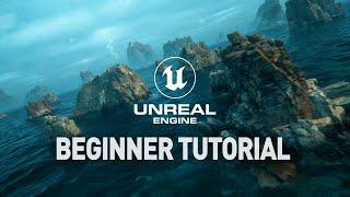 Unreal Engine 5 Beginner Tutorial - UE5 Realistic Water 2024 #unrealengine5 #unrealengine #ue5 #cgi