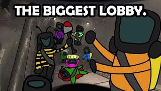 We Made The BIGGEST Lobby in Lethal Company Version 62