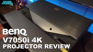 SO CRISP! BenQ V7050i 4K Ultra Short Throw Projector Review + Settings