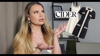 HONEST CIDER REVIEW AND TRY ON HAUL. is it worth it ?