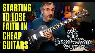 Starting to Lose Faith in Cheap Guitars. Leo Jaymz Les Paul Style Review