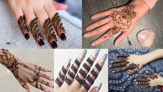 New Finger HENNA Design | Simple Mehandi Design  @asclipz