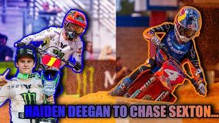 Haiden Deegan Alludes to Chase Sexton After Being Attacked About Motocross of Nation.