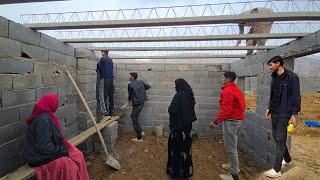 ‍Hassan's Farewell: Amir and Family Work on Milad's Roof!