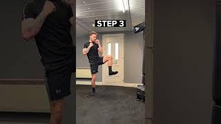 360 Turning Kick | STEP BY STEP #shorts