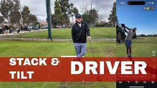 Euro Tour"Stack & Tilt" Driver Solution with Andreas Kali  #golf ️