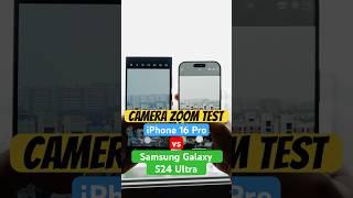 Zoom Test - iPhone 16 Pro vs Samsung Galaxy S24 Ultra #iphone #s24ultra #camera