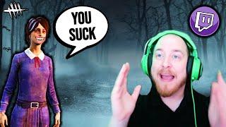 Survivor Mocks Nice TTV For NO Reason -Dead By Daylight