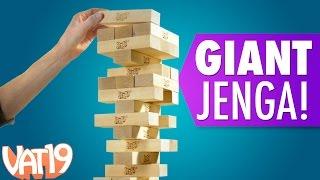 It's Giant Jenga!