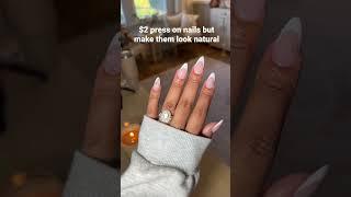 SHEIN PRESS ON NAILS FOR $2 #shorts #pressonnails #nailhacks