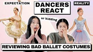 WHAT ARE THESE COSTUMES?? | Reacting to Mass-Produced Ballet Costumes | Ballet Reign