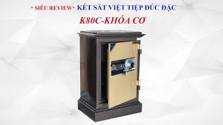 KÉT SẮT VIỆT TIỆP ĐÚC ĐẶC K80C- KHÓA CƠ
