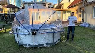 Круглый купол Pool tent