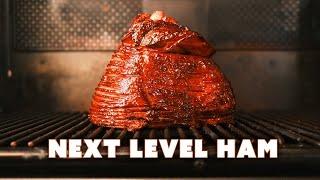 Make 50 Sandwiches From This! - Smoked Glazed Ham On a Pellet Grill