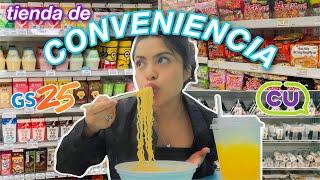 Comiendo SOLO en tiendas de conveniencia Coreanas por 24 horas! 