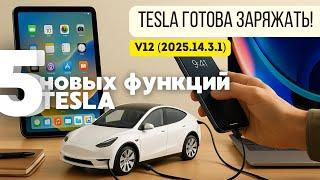 5 новых функций, которых не хватало в Tesla. Обзор обновления прошивки v12 (2025.14.3.1)