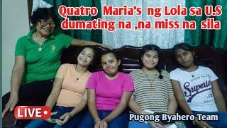 Tito Herns Tv is live!QUATRO MARIAS NG LOLA SA U.S DUMATING NA