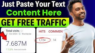 Free Platform To Publish Your Text Content | Traffic Source | Website | Technical Berwal