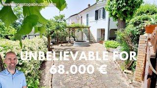 Fantastic Cute Townhouse Apartment With Courtyard in Penne Abruzzo Italy | Virtual Property Tour