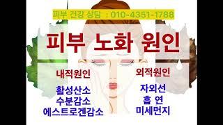 피부 노화의 원인과  관리방법 . 아마란스 뷰티정보
