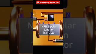 how does work transistor in Hindi//#shorts#animation#transistor