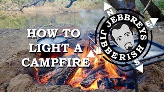 How to Light a Campfire