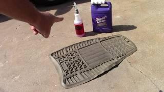 The BEST Rubber Floor Mat Cleaner! - Tips To Cleaning Car Mats