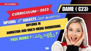 Diploma in animation & multimedia engineering ,#First year diploma DAME,#DAMEC23