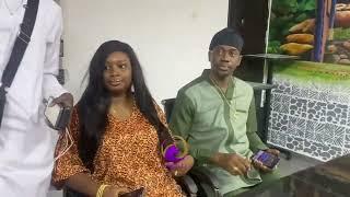 LATEEF ADEDIMEJI AND BIMPE OYEBADE STORM ABEOKUTA AHEAD OF LISABI MOVIE PREMIERE