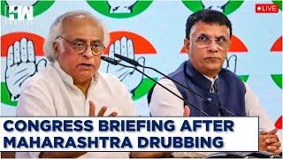 Congress LIVE: After MVA's Defeat In Maharashtra, Congress' Pawan Khera, Jairam Brief Media