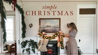 Vintage Christmas Decorate With Me 2024: Thrifted, Natural, Primitive, & Antiques