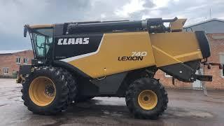 Claas Lexion 740 из США