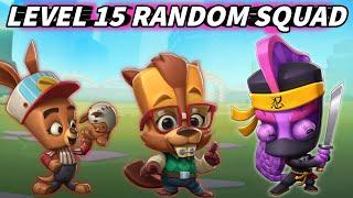 Insane Random Squad With Level 15 Betsy, Larry, Molly Zooba Gameplay Hindi