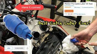 Best cable luber EVER! Motion Pro Cable Luber V3 How to lube your cables #maintenance #motionpro