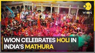 WION celebrates traditional Holi in Vrindavan and Mathura | Holi 2023