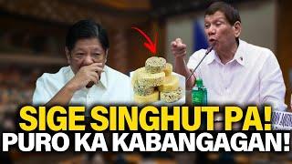 PURO KANALANG SINGHOT! PRES DUTERTE NANAWAGAN NA DE LIMA AT LUISTRO BUTATA NANAMAN