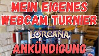 Die ANKÜNDIGUNG für mein EIGENES Disney Lorcana Webcam Turnier! [Stream-Highlight] Ger/DE