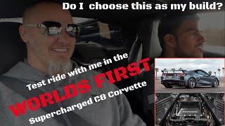 “Worlds First” Supercharged C8 Ride Along/Review