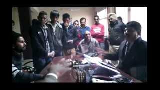 Doaba College Shokaran(Rahon) Evil Director Talk with Punjab Students union