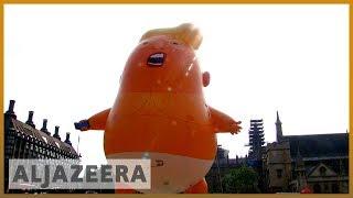 'Dump Trump': 250,000 march against US president's UK visit | Al Jazeera English