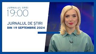 Jurnalul orei 19:00, 19.09.2024