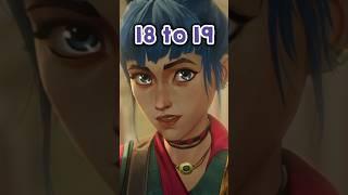 How Old Are Arcane Characters In Season 2? #arcane #shorts